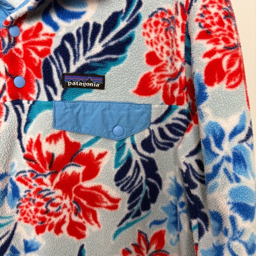 Patagonia Synchilla Snap-T Manoa Dusk Blue Pullover - Picture 3 of 11